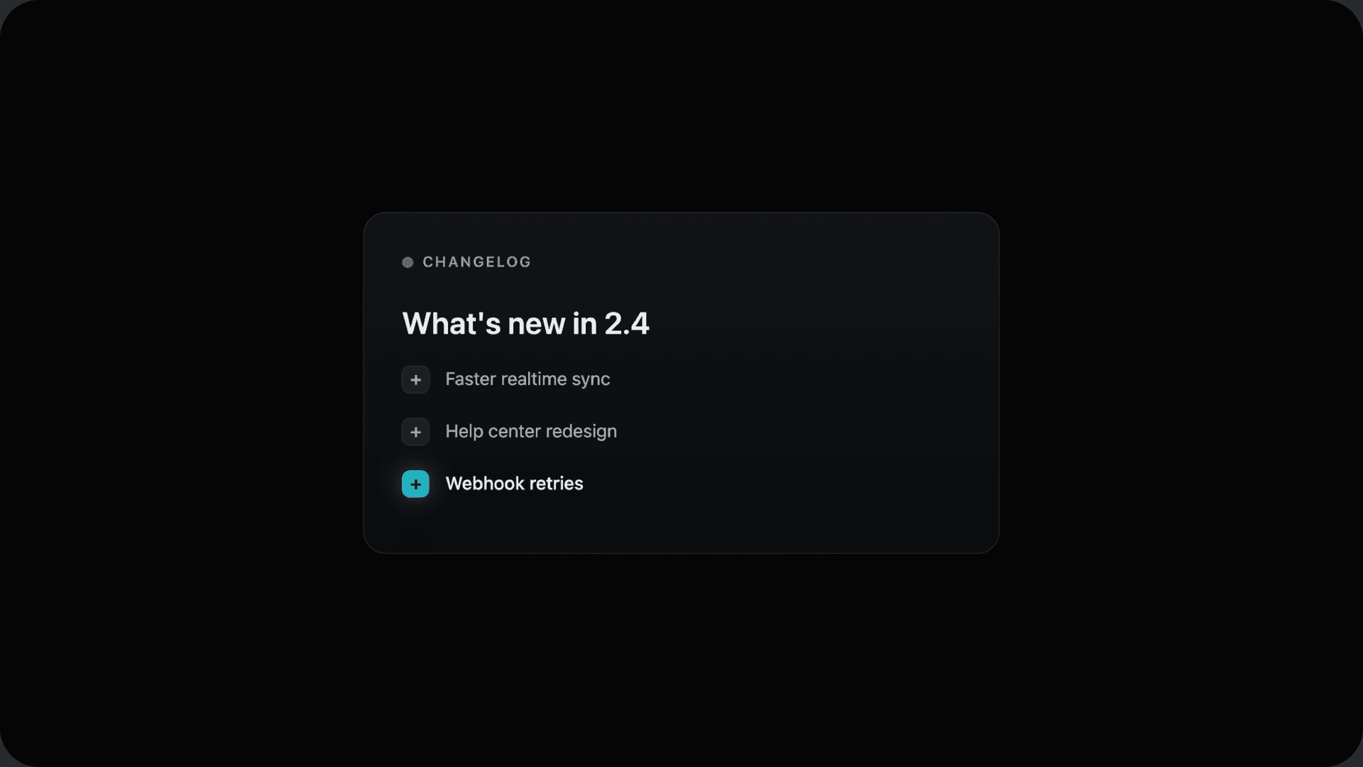 Release Notes